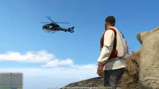Grand Theft Auto 5 - Parachute Jump I (GTA 5 Walkthrough Part 135)
