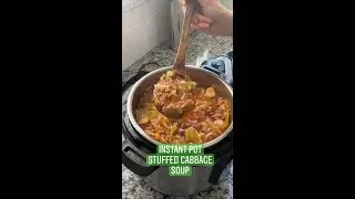 Instant Pot Stuffed Cabbage Soup Recipe
