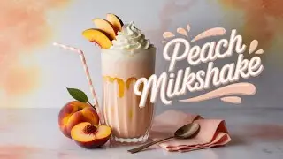 Peach Milkshake Recipe | Creamy, Fruity & So Refreshing! | Taste Tales