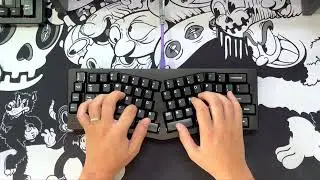 AVA with Cherry MX Brown Hyperglide