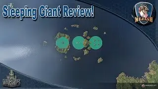 World of Warships: Sleeping Giant map review, New Map!