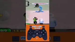 How to hit six everytime in cricket 07 🏏&bull; Like Subscribe👆#shorts #cricketlover#tricks#crickettricks
