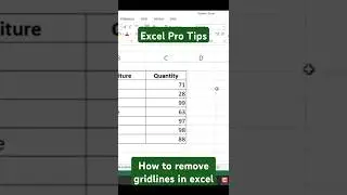 How To Remove Gridlines In Excel | Hide Gridlines Or Turn Off Gridlines