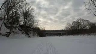 Frozen Humber Near Old Mill 8