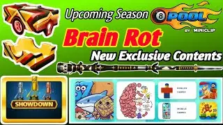 8 Ball Pool Upcoming Brain Rot Season &ndash; All New Exclusive Rewards & Leaks #8ballpool #8poolweaver 