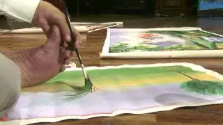 Painting with my left toe: Uttam Kumar Bharadwaj at TEDxTughlaqRd