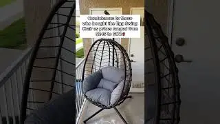 Perfect for Terrace, Balcony, or Bedroom #eggchair