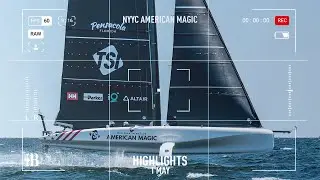 NYYC American Magic AC40-5 Day 28 Summary