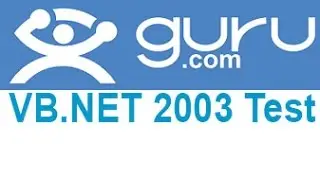 Guru VB.NET 2003 Exam Answers
