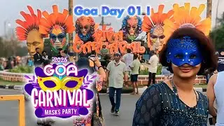 Goa Carnival | 2025 Viva Carnival / Floats / Music / Dance / Goa Vlog | Day 01