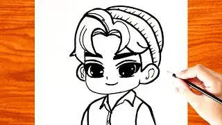 Abby Saja Drawing | KPop Demon Hunters Character Drawing Step by Step