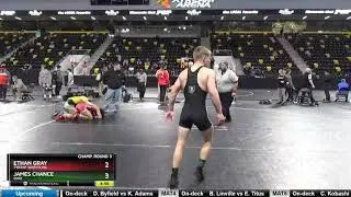 High School Boys 138 James Chance Ohio Vs Ethan Gray Tyrant Wrestling