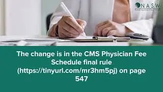 NASW Scores Major Win for Clinical Social Workers | National Association of Social Workers
