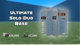 This Solo/Duo base design is OP in Fallen Survival #fallensurvival #build