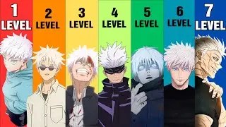 7 Level of Gojo Forms in Jujutsu Kaisen