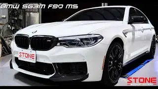 BMW F90 S63M M5 / Stone Eddy Catted Downpipe Sound
