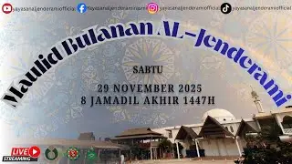 🔴 (LIVE) MAULID BULANAN AL-JENDERAMI | YAYASAN AL-JENDERAMI 2025