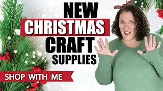 I SAVED HOW MUCH? (Shop With Me) Christmas Craft Haul You Will Love