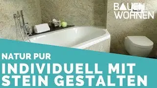 Naturstein - Waschbecken, Fliesen, Duschen