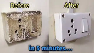 How to clean switchboard in hindi | switchboard cleaning tips
