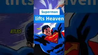 Superman lifts Heaven!!😳💪 Wish Terminal Comics Explained #dccomics #shorts