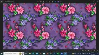 how to do 2 combining repeat pattern for textile designing in adobe photoshop online zoom class