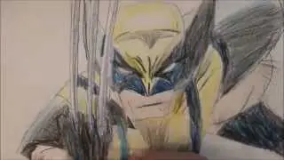 Wolverine Speed Drawing MARVEL