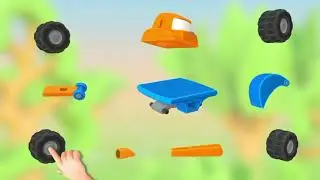 Parts से बन गई गाड़ी 😱 | Toy Car Assembly Game 🚗 | Kids Learning Video