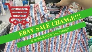 Ebay Markdown Manager Change. How did it effect sales?