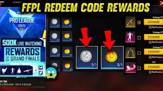 FFPL FINALS REDEEM CODE REWARDS FREEFIRE | PRO LEAGUE INDIA FINALS REDEEM CODE | GARENA FREEFIRE