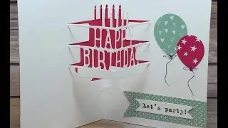 Количество лет и вечеринка с тортом от TxStampin Шэрон Армстронг, демонстратор Stampin' Up!