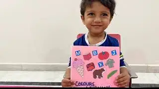 Colours Learning Book | Learn Colours with Book | Color Recognition Activities for Kids