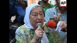 Mothers of Plaza de Mayo rally at former torture camp
