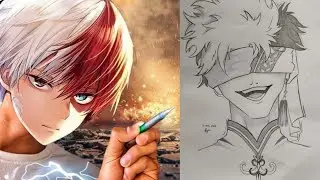 Gojo Satoru DRAWING[How To Draw gojo Easy Trick] Gojo satoru anime Draw step by Step