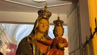 Minori (SA) -  La breve processione con la statua della Madonna del Principio (08.01.28)