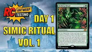 The grind begins | RC Antwerp testing starts with Simic Ritual