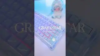 GRAVASTAR K1 Gaming Keyboard in ICE BLUE
