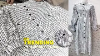  Elegant Dress Design cutting and stitching Full detail#trending viral #fashion #2025