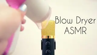 ASMR ~ Hair dryer / Blow dryer sound | Mic blowing