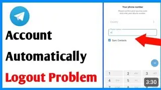 Fix Telegram Account Automatically Logout Problem || solve 2min😱💨 account login