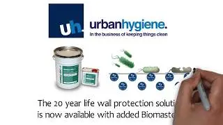 easy-on+ Biomaster Antimicrobial Protection Solution for Hygienic Walls