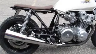 CB 750 F2 RC04 Caf&eacute; Racer made +sound  by Rebikeling 6182 Escholzmatt (verkauft)