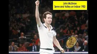 John McEnros Serve and Volley on Indoor 1983