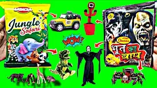 Jungle Safari Snacks With Free Gift Inside | Inaami Bhoot Snacks With Free Gift Inside 🤩❤️