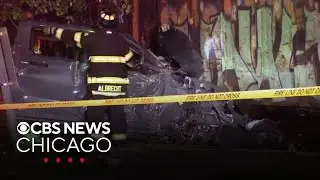 Police investigate truck and train collision in Glenview