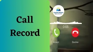 Call Record for evidence #callrecording