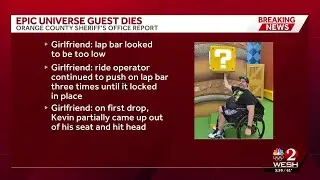 Doctor on Epic Universe ride where man was found unresponsive describes traumatic injuries