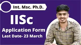 IISc Application form 2022 Details | IIT JAM | Last Date 23 March | Nitin | PrepKit