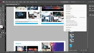 Insert Blank Page | Duplicate Page In Adobe InDesign Tagalog Tutorial