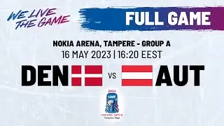 Full Game | Denmark vs. Austria | 2023 #IIHFWorlds